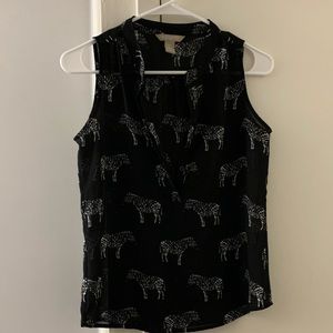 Zebra blouse